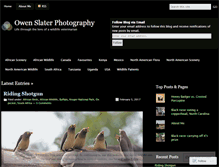 Tablet Screenshot of owenslaterphotography.com